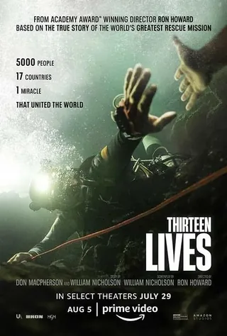 Thirteen Lives – filmaffisch